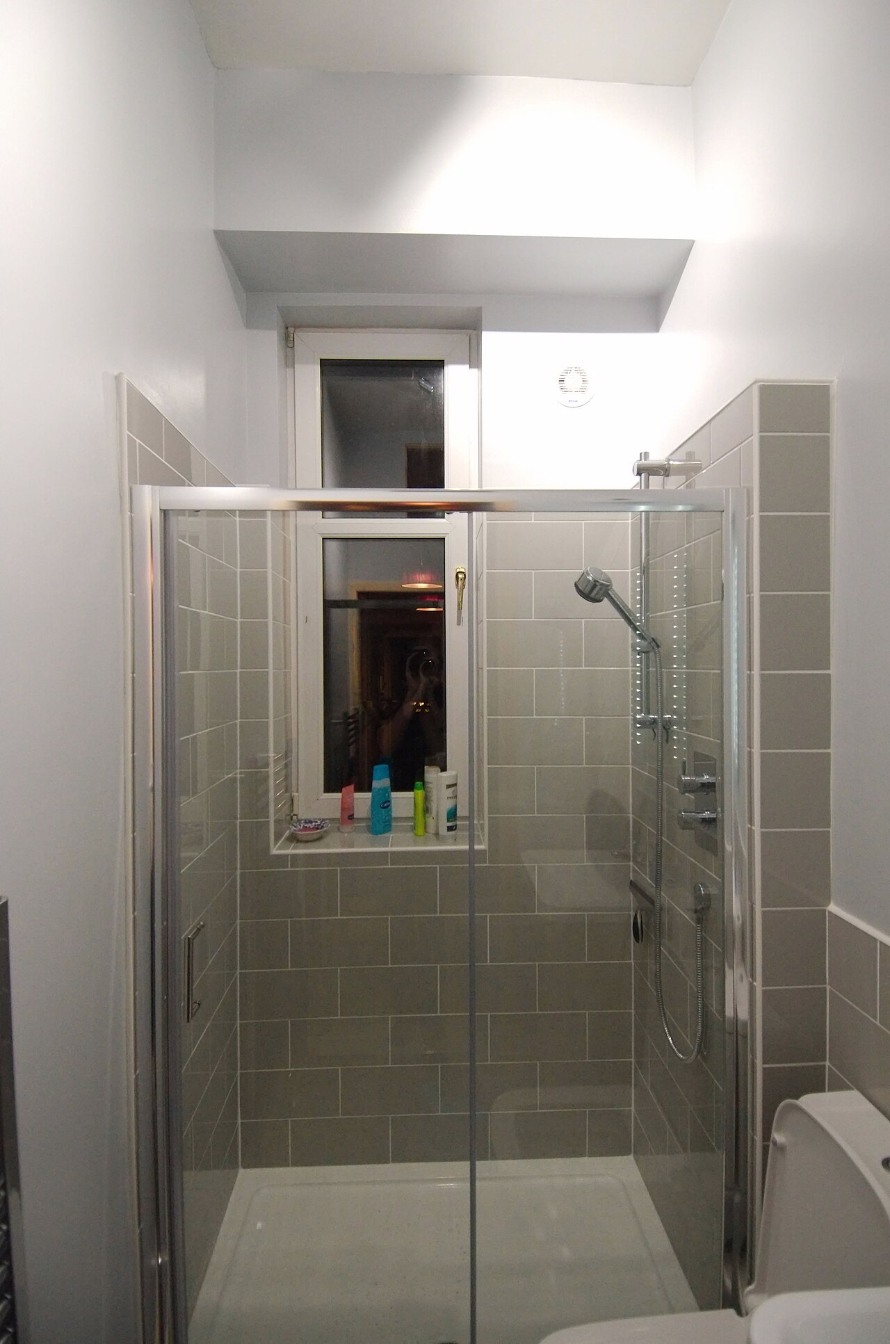 Badkamer in renovatie